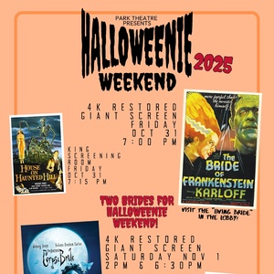 Park Theatre To Host Screenings and More for HALLOWEENIE WEEKEND Photo