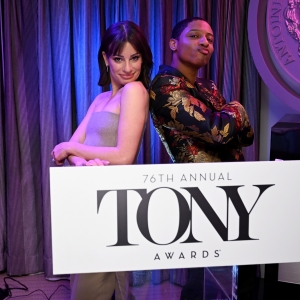 Photos: Lea Michele & Myles Frost Announce the 76th Annual Tony Awards Photo