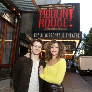 Photos: MOULIN ROUGE! Stars Solea Pfeiffer & John Cardoza Meet the Press Photo