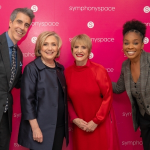 Photos: Patti LuPone Joins Hillary Clinton for Live Taping of YOU AND ME BOTH Podcast Video