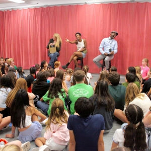 Photos: Joy Woods Surprises Students At Broadway Artists Alliance