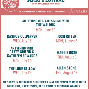RAIN OR SHINE SERIES to Return at Prescott Park Arts Festival Photo