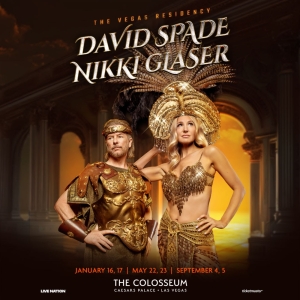 Nikki Glaser and David Spade Bring New Las Vegas Residency to the Colosseum at Caesar Photo