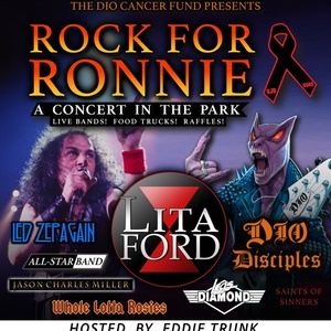 ROCK FOR RONNIE Concert in the Park Will Feature Lita Ford, Led Zepagain, and More Photo