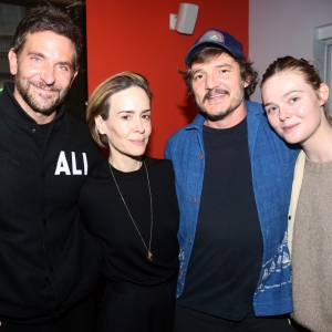 Photos: Bradley Cooper, Pedro Pascal & Judith Light Visit Sarah Paulson at APPROPRIAT Photo