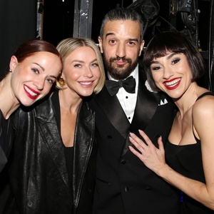 Photos: Julianne Hough Visits Mark Ballas and Whitney Leavitt at CHICAGO Photo