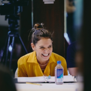 Photos: Katie Holmes, Jim Parsons & the Cast of OUR TOWN Take Rehearsal Field Trip