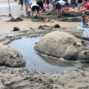 Milford Arts Council Hosts 46th Annual Sand Sculpture Contest at Walnut Beach in Milf Photo