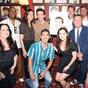 Photos: Michael Urie Unveils Sardi's Caricature
