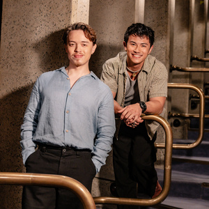 Full Cast Set For DEATH NOTE THE MUSICAL at the Barbican Theatre Photo
