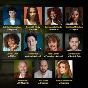 Full Cast Set For Northern Stage and Derby Theatres LITTLE SHOP OF HORRORS Photo