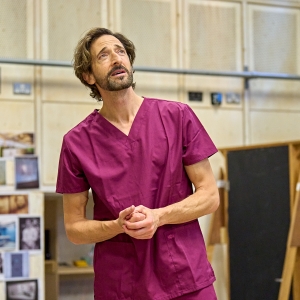 Photos: Adrien Brody & Nana Mensah in THE FEAR OF 13 Rehearsals Photo