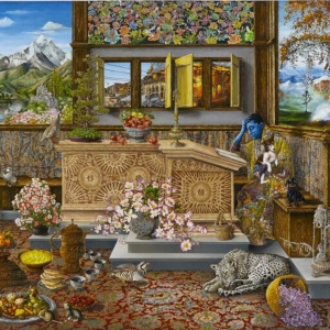 Frist Art Museum Presents Luminous Paintings By Raqib Shaw Merging Fable, History, An Photo