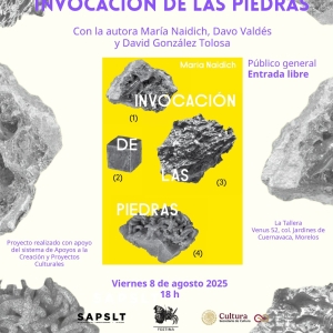 Presentación Del Libro Invocación De Las Piedras, De La Artista María Naidich, En La 