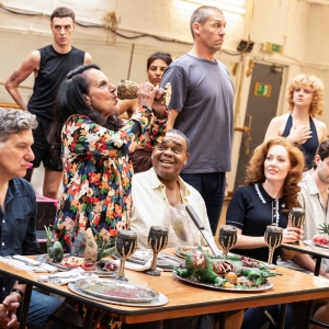 Photos: THE ADDAMS FAMILY UK Tour Cast in Rehearsals Photo