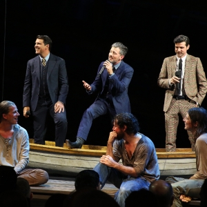 Photos: The Avett Brothers Join SWEPT AWAY Cast at Opening Night Curtain Call Photo