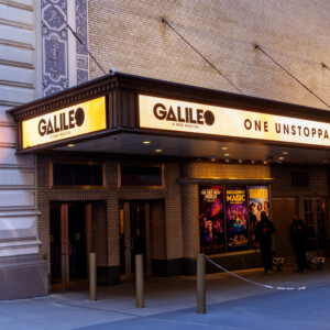 Up on the Marquee: GALILEO Arrives on Broadway Photo