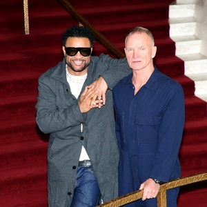 Photos: Sting & Shaggy Get Ready for THE LAST SHIP at the Met Video