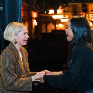 Photos: Michelle Williams Meets Michelle Williams At DEATH BECOMES HER