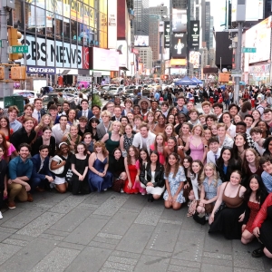 Photos: Jimmy Awards Nominees Take Over Times Square Photo