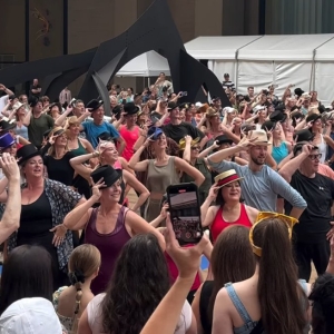 Video: A CHORUS LINE Celebrates 50 Years With A Cast Flash Mob in NYC