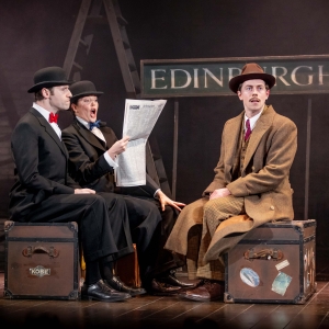 Cast Set For the West End Run of THE 39 STEPS Photo