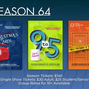 Osceola Arts Unveils JERSEY BOYS, 9 TO 5 And More for 64th Broadway Series Season Video