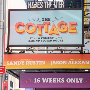 Up on the Marquee: THE COTTAGE Photo