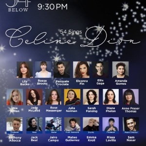 54 SINGS CELINE DION Comes to 54 Below