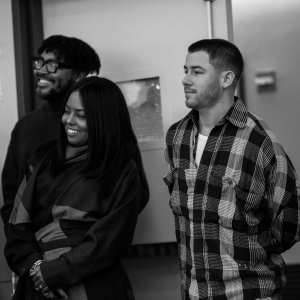 First Look at Nick Jonas and Adrienne Warren in THE LAST FIVE YEARS Broadway Rehearsa Photo