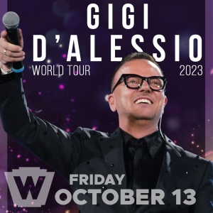 The Warner Theatre To Present Gigi D'Alessio In Concert, October 13 Photo