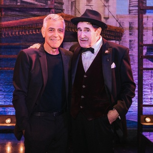 Photos: George Clooney Visits Richard Kind at THE PRODUCERS Photo