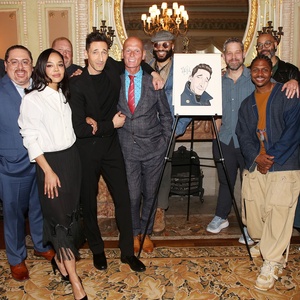 Photos: THE FEAR OF 13s Adrien Brody Receives Sardis Portrait Photo