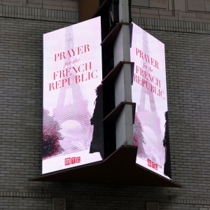 Up on the Marquee: PRAYER FOR THE FRENCH REPUBLIC Video