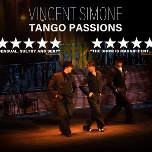 Vincent Simone Heads Out on UK Tour With TANGO PASSIONS Photo