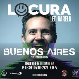 LED VARELA: LOCURA Comes to Teatro Gran Rex in September Photo