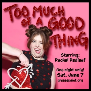 Rachel Redleaf Brings TOO MUCH OF A GOOD THING to the Historic Stagebrush Theatre