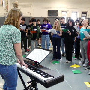 Photos: NYC Students Hit the Rehearsal Room for the Roger Rees Awards Video