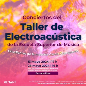 Estudiantes Del Taller De Electroacústica De La Escuela Superior De Música Darán A Co Photo