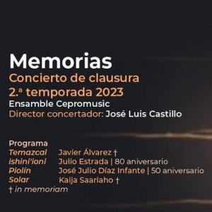 El Cepromusic Cierra Temporada Con Obras De Javier Álvarez Y Kaija Saariaho En El…