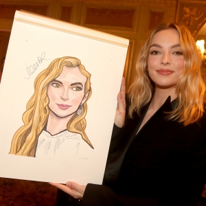 Photo Exclusive: PRIMA FACIE Star Jodie Comer Gets Her Very Own Sardi's Caricature! Photo
