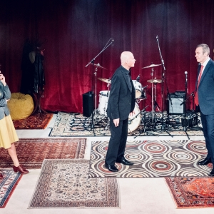 Wilko Johnson Honoured with Train Naming Ahead of Play Opening at Leicester Square Th Photo