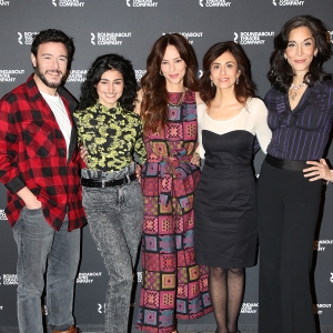 Photos: The Cast of ENGLISH on Broadway Meet the Press Photo