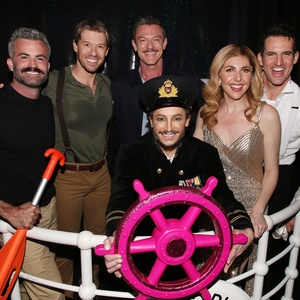 Photos: Luke Evans Visits TITANIQUE on Broadway Photo