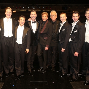 Exclusive: Backstage with Barry Manilow & Cast at HARMONY on Opening Night Photo