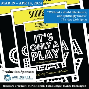IT'S ONLY A PLAY Comes to Act II Playhouse Next Month Photo