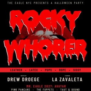 Drew Droege to Host ROCKY WHORER, NSFW Halloween Party at Eagle NYC Photo