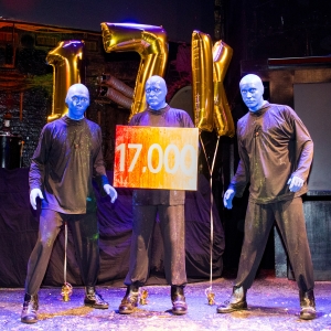 Photos: BLUE MAN GROUP Celebrates 17,000 Performances in New York City Photo