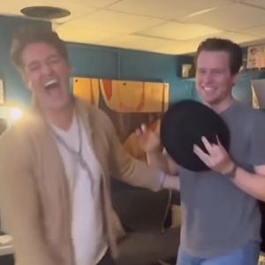Video: Jonathan Groff Passes the Fedora To New JUST IN TIME Star Matthew Morrison Photo