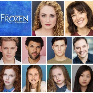 Cast Set For FROZEN at the Paramount Theatre Photo